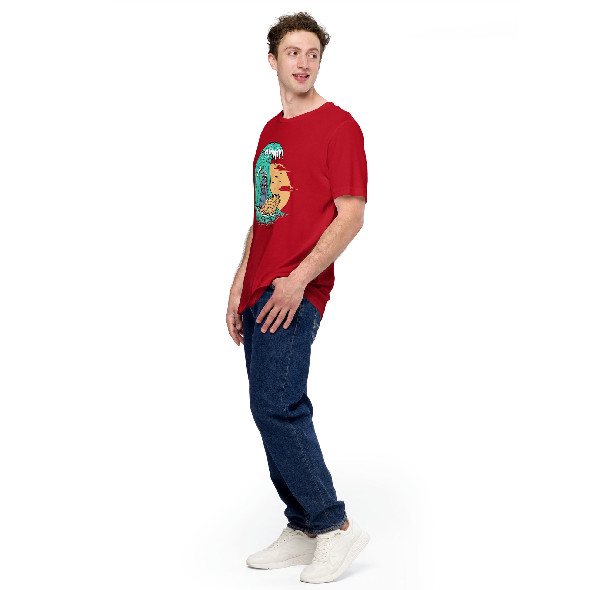 Men's Hang Dead red t-shirt, tee shirt, tee