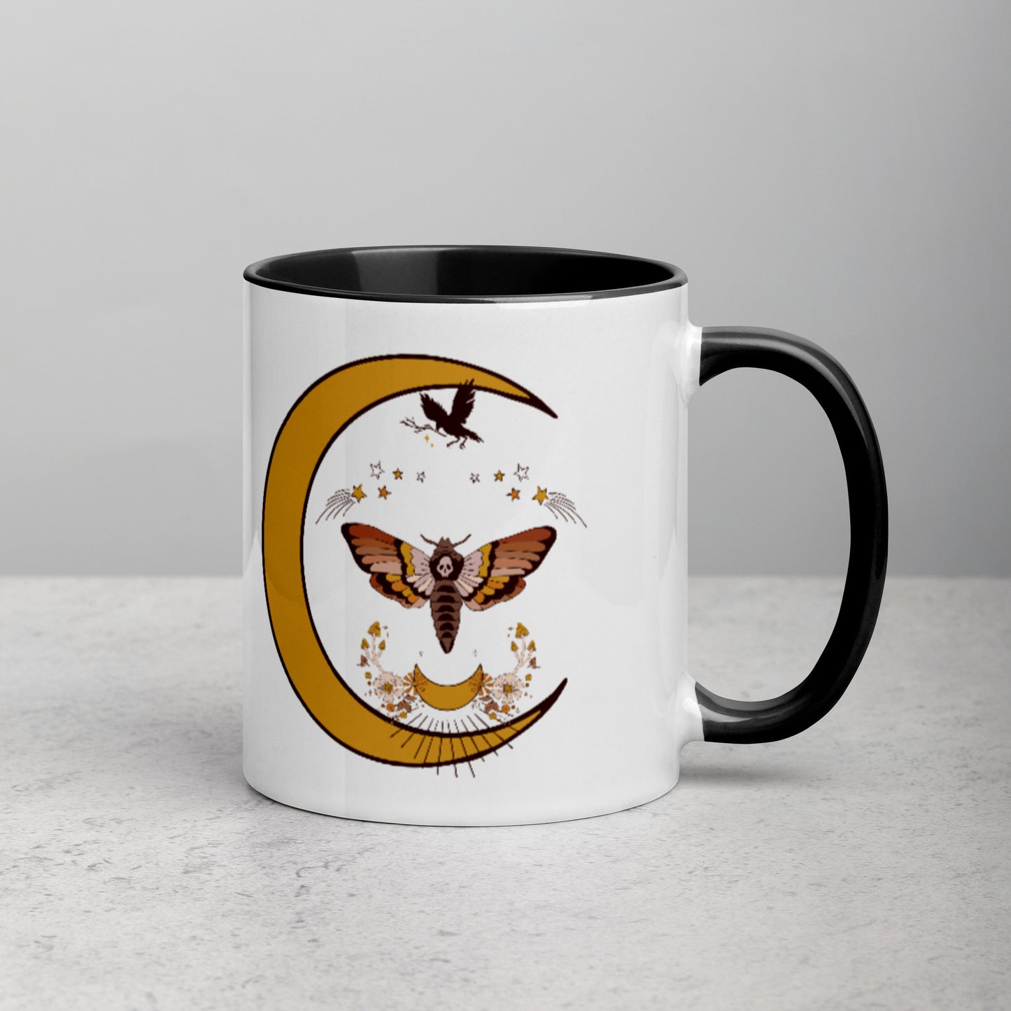 Dreadful dreamer moth coffee mug